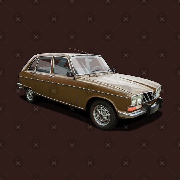 1973 Renault R16 TX in brown by candcretro