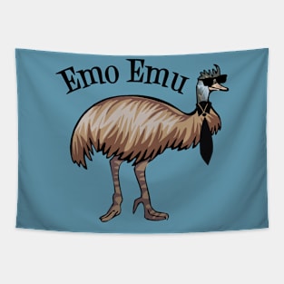 Emo Emu Tapestry