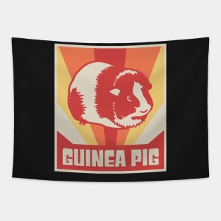 Vintage Guinea Pig Poster Tapestry