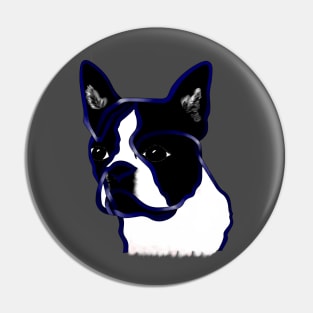 Boston Terrier Pin