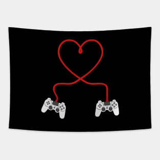 Game Lover Valentines Day Tapestry