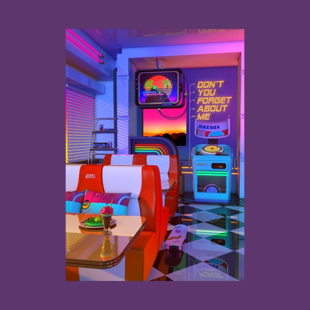 Retrowave Dine & Dream by dennybusyet