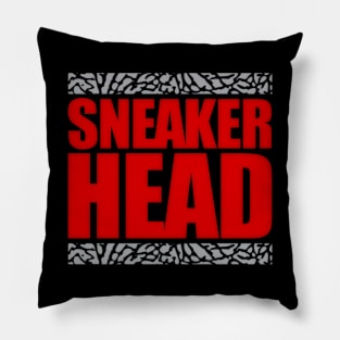 Sneakerhead Elephant Skin Stripe Pillow