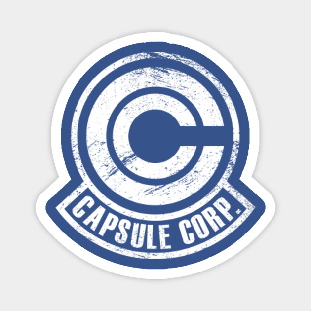 Capsule Corp Logo Dragonball Z Magnet Teepublic