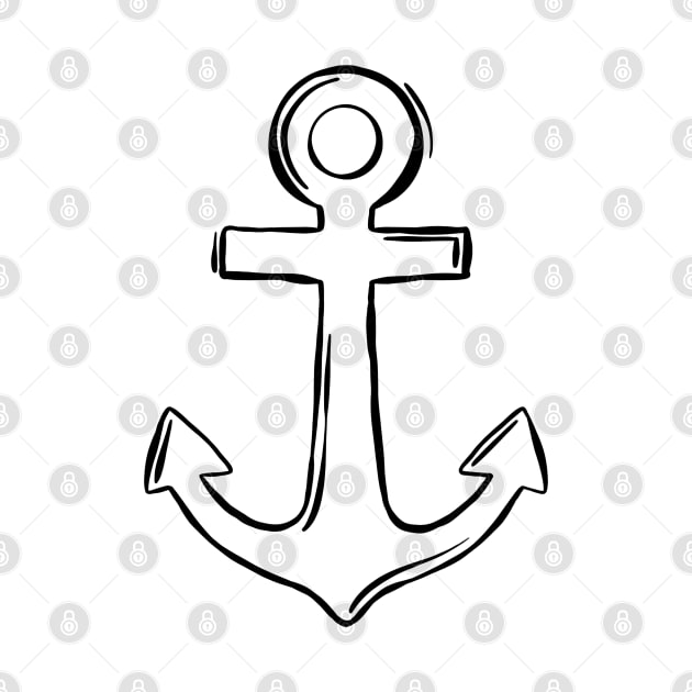 Anchor Sketch by HHT