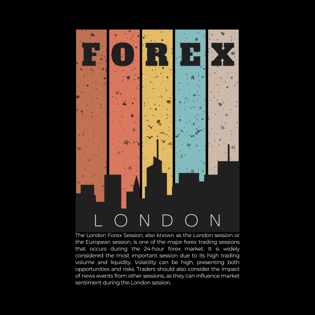 Forex London Skyline by NikiRaak Designs