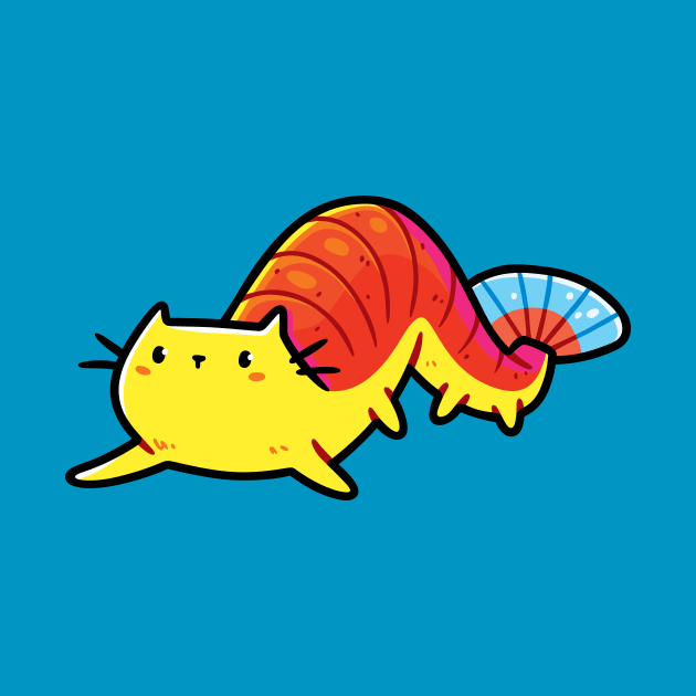 Shrimp Cat by LydiaLyd