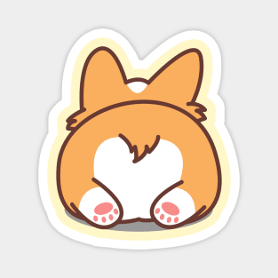 Sexy Corgi Butt Magnet