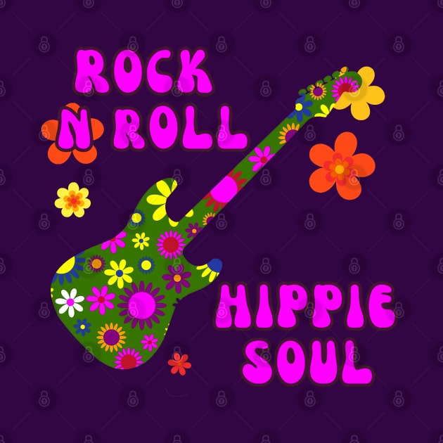 Rock N Roll, Hippie Soul, Flower Power, Hippie by Closeddoor