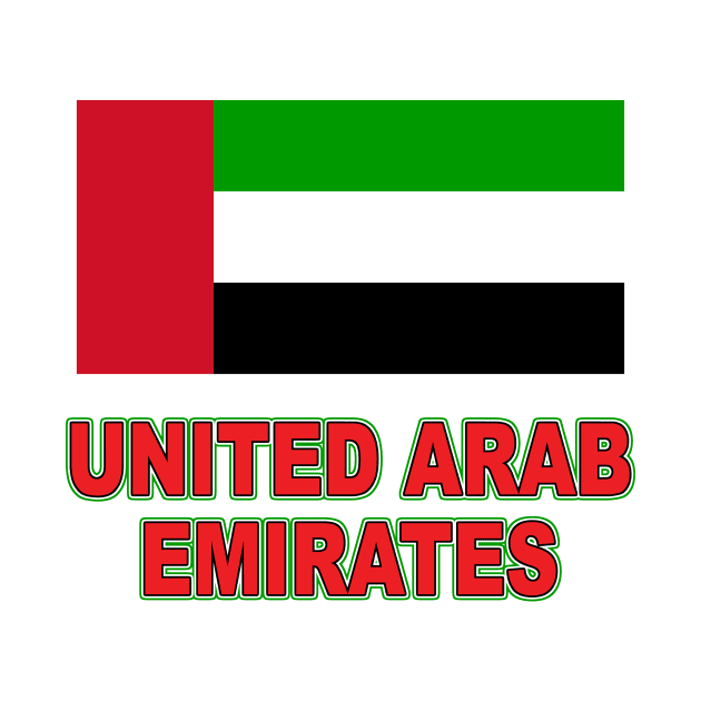 The Pride of the United Arab Emirates - National Flag Design by Naves