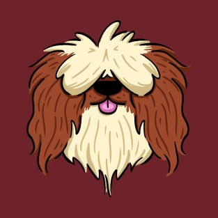 Brown mid haired shih tzu T-Shirt