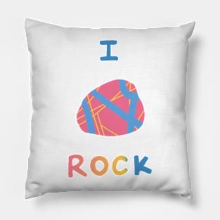 Pride rocks - pansexual Pillow