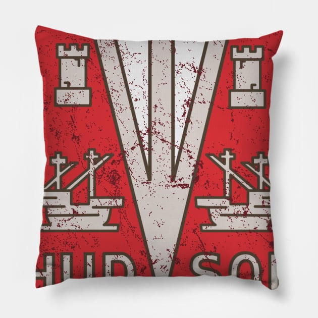 Hudson Pillow by MindsparkCreative