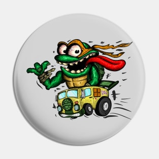 Turtle Fink Mikey Pin