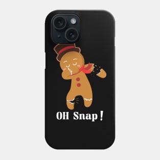 oh snap gingerbread Phone Case