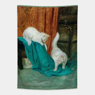 Cats Playing by Arthur Heyer Tapestry