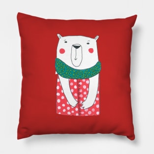 Strawberry Bear Pillow