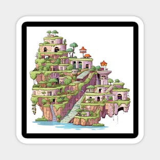 Hanging Gardens of Babylon Magnet