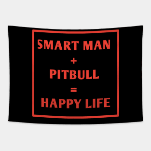 Pitbull Lover Tapestry