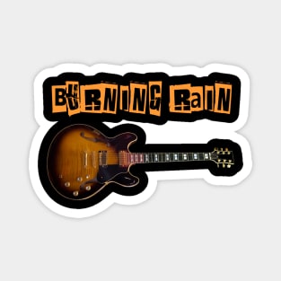 BURNING RAIN BAND Magnet