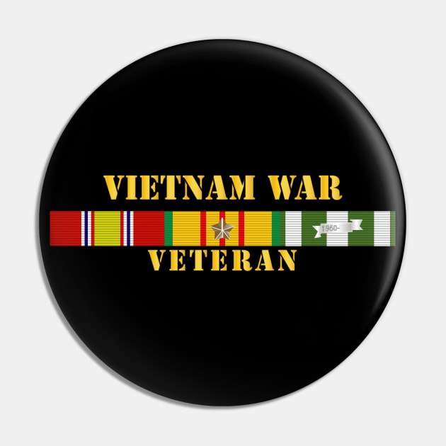 Vietnam War Veteran w VN SVC Pin by twix123844