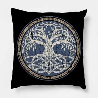 Tree of Life Yggdrasil Norse Pagan Viking Mythology Pillow