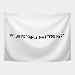 You Matter Quote Tapestry