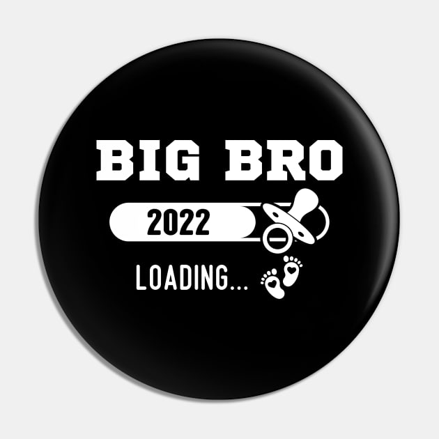 Big Bro 2022 Loading Bar For New Brother Pin by Arts-lf