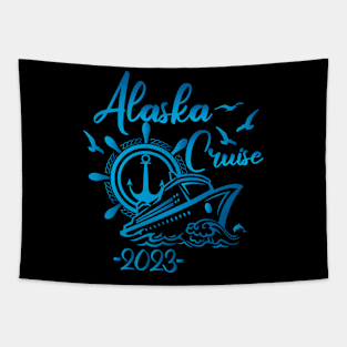 Alaska Cruise 2023 Family Friends and Group Summer Travel Vacation Tapestry