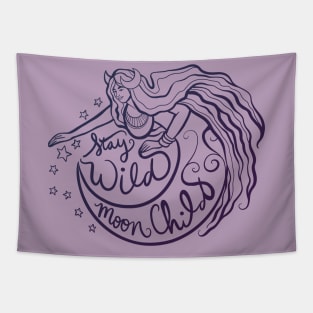 Stay Wild MoonChild Tapestry