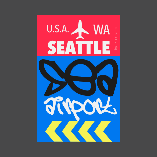 Seattle airport code by Woohoo