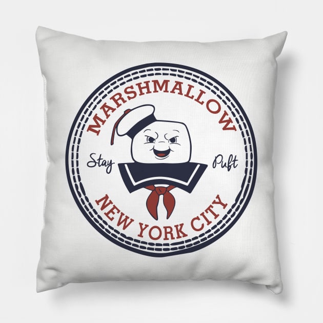 Stay Puft All Star Pillow by Melonseta