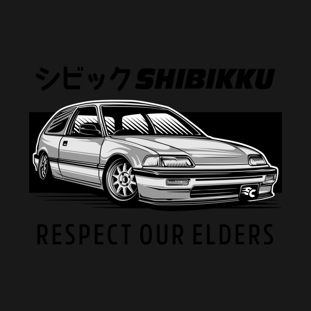 Disover JDM Fourth Generation - Civic - T-Shirt