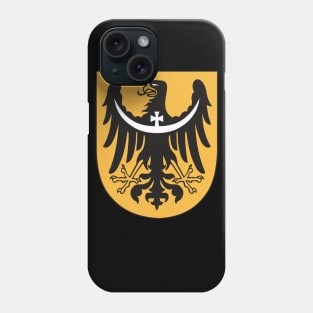 Black Heraldic Eagle Phone Case