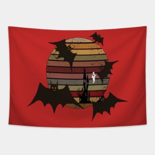 Halloween clothes for all ages - Bat , ghost and halloweentown Tapestry