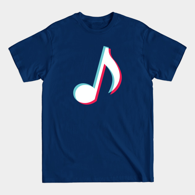 Disover TikTok Note - Musical Note - T-Shirt