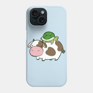 Cow and Turtle Phone Case