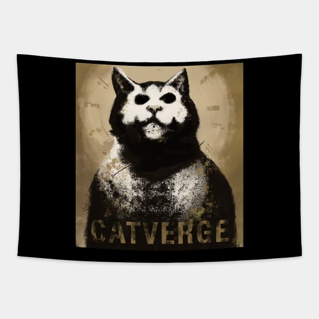 CATVERGE - Feline Doe Tapestry by PainterBen