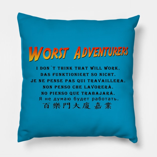 WORST ADVENTURES No Pillow by haegifrq