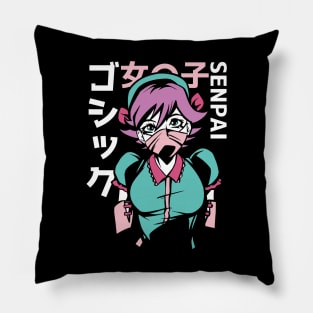 PASTEL GOTH ANIME GIRL Pillow