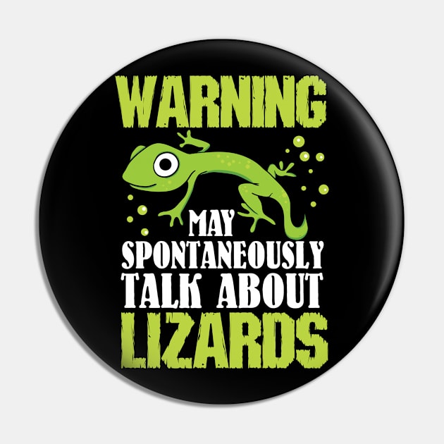 Bearded Dragon T Shirt I lizard gecko iguana gift Pin by biNutz