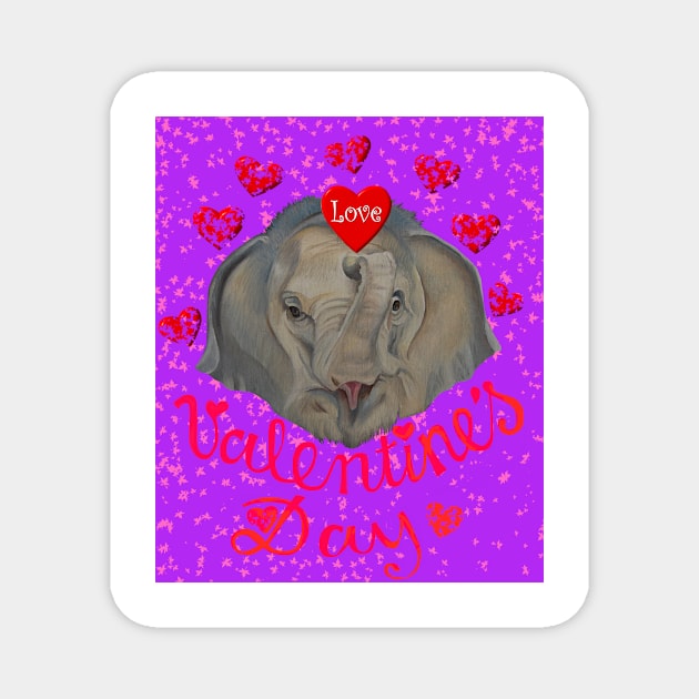 Valentine's Day Magnet by Binovska