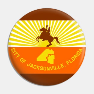 Flag of Jacksonville Pin