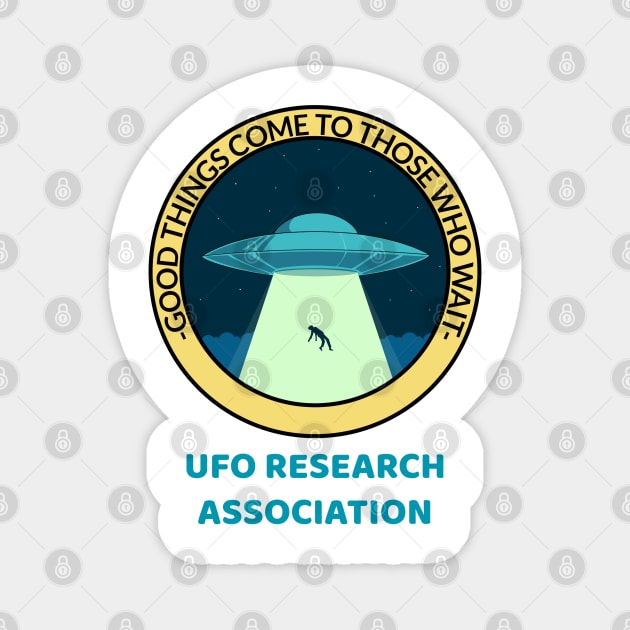 UFO Research Association Magnet by alexwestshop