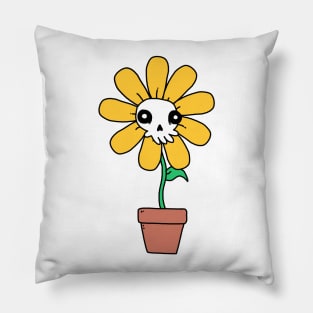 angry flower Pillow