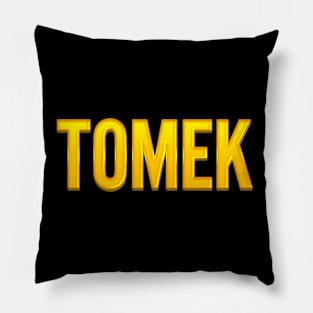 Tomek Name Pillow