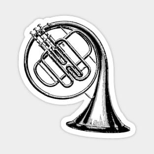 French Horn Magnet