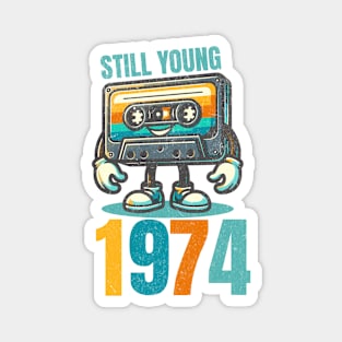 Still Young 1974 - Vintage Cassette Tape Magnet