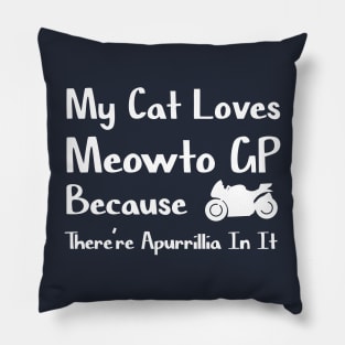 My Cat Loves Meowto GP Pillow