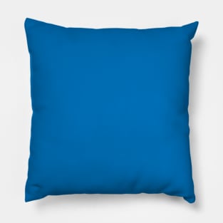 French Blue Solid Color Pillow